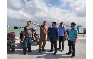 海南海洋党委委员、副总经理陈绪海赴基层党建联系点调研指导工作