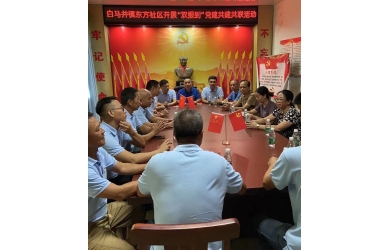 党员社区“双报到”，齐心勠力树新风
