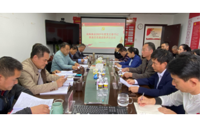 南海渔业党委召开2021年度党支部书记抓基层党建工作述职评议会议