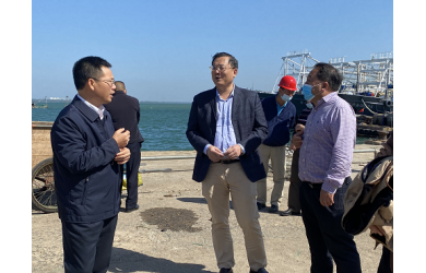 抓机遇 共发展——南海渔业与海南金城公司洽谈合作