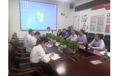 姜守东带队到陵水城投洽谈业务