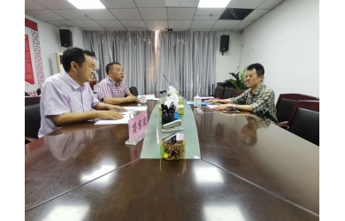 省国资系统党史学习教育第二巡回指导组龙少雄组长赴海渔集团调研