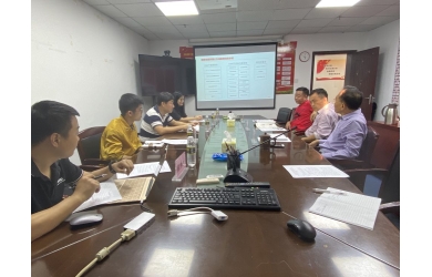 省国资委罗建明同志一行到海渔集团进行在线监管系统建设调研