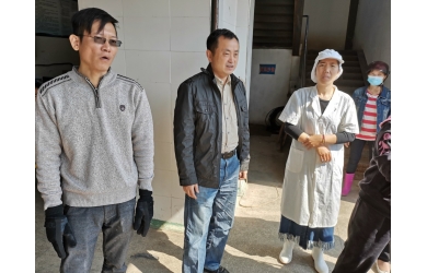 大年初三进车间   一声问候暖心田——纪委书记蒋京波走基层送祝福讲清廉