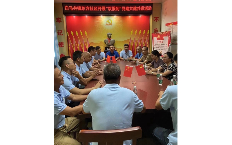 党员社区“双报到”，齐心勠力树新风