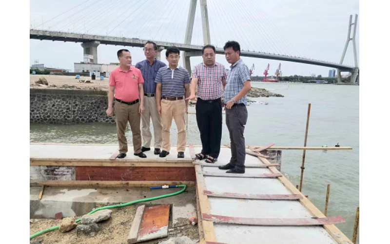 姜守东总经理深入一线指导灾后复产工作