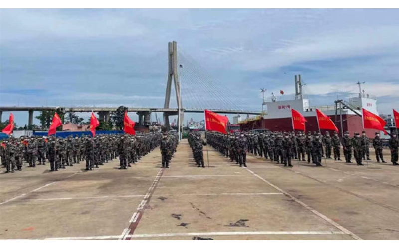 发扬优良传统 彰显使命担当 海南渔业海上民兵连成立大会胜利召开