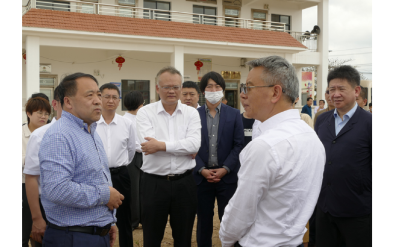 海南渔业董事调研临高新调渔港项目