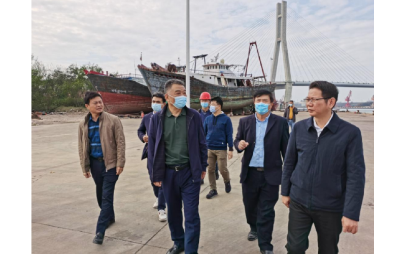 于文洲率队在南海渔业白马井基地开展两节及春运期间安全稳定工作督导检查