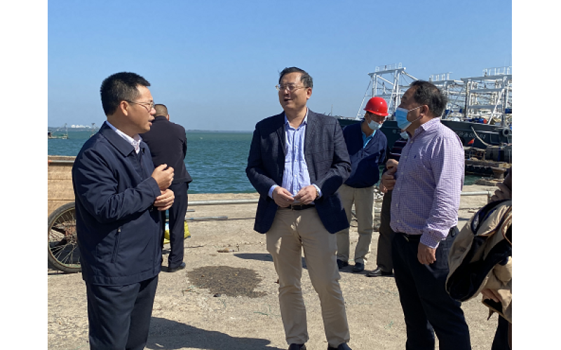 抓机遇 共发展——南海渔业与海南金城公司洽谈合作