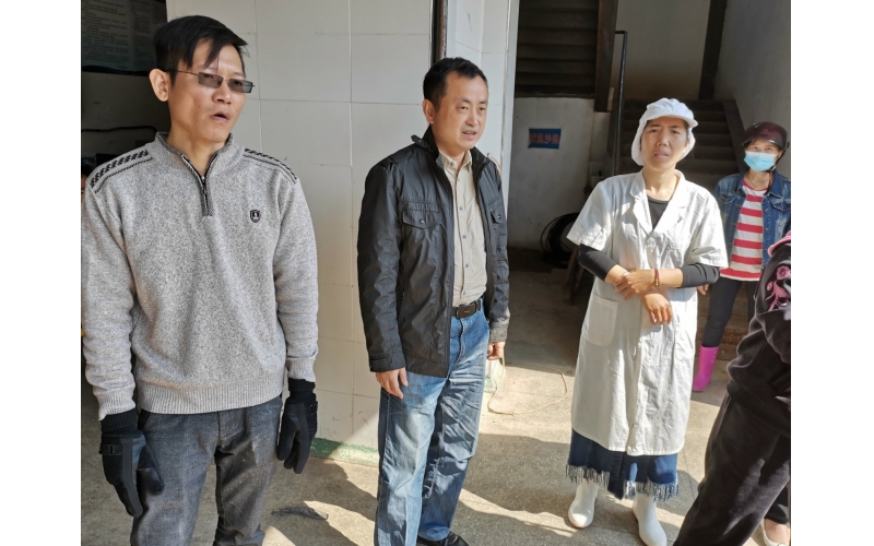 大年初三进车间   一声问候暖心田——纪委书记蒋京波走基层送祝福讲清廉