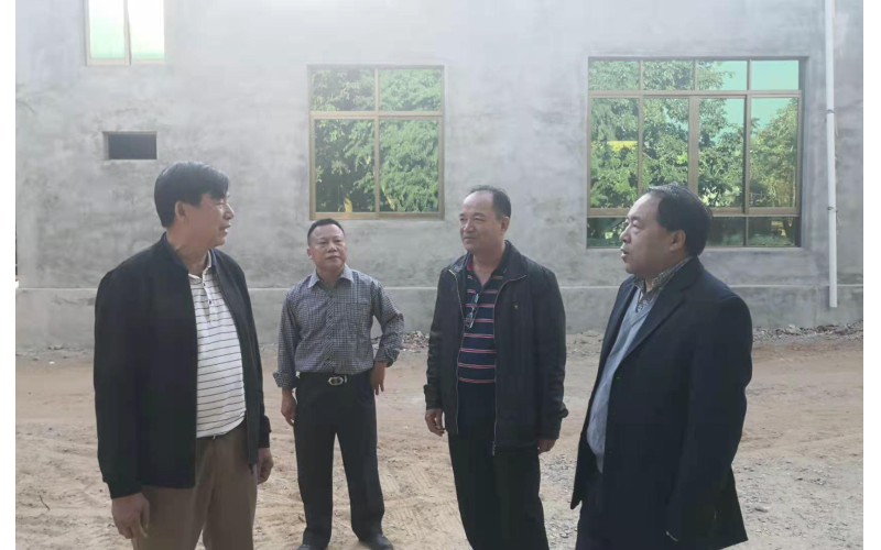   白露凝霜  切切于心 海渔集团姜守东总经理一行赴山道村调研