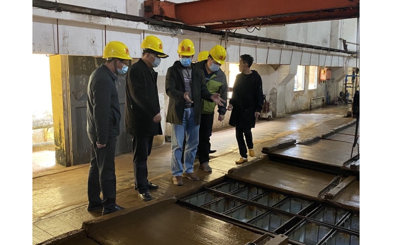 于文洲率队在海渔集团白马井基地开展安全稳定工作督导检查