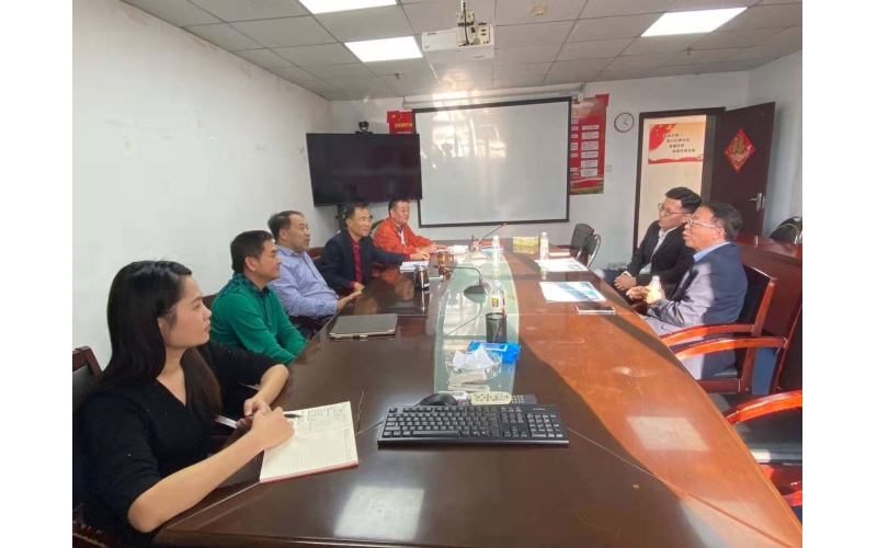姜守东总经理会见海南大学王崇敏校长一行