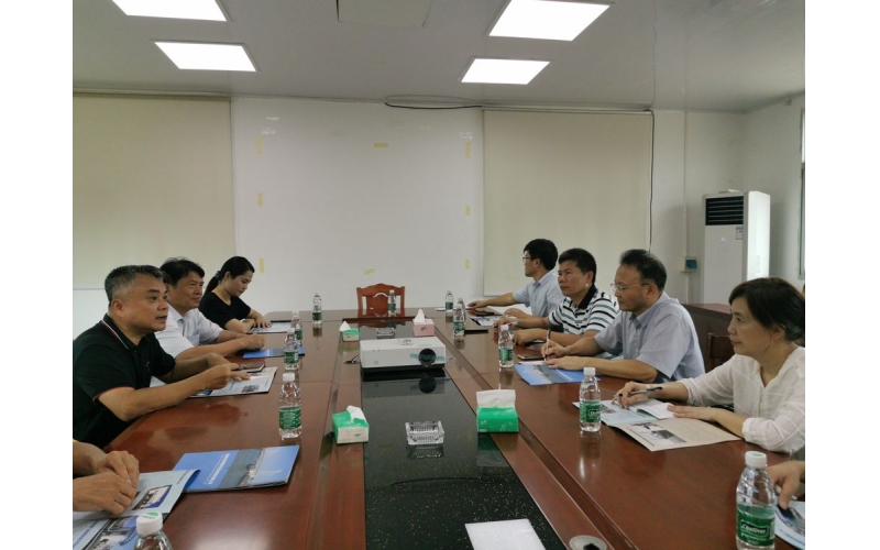 省工业和信息化厅一级巡视员林敏一行到海渔集团白马井基地进行项目调研