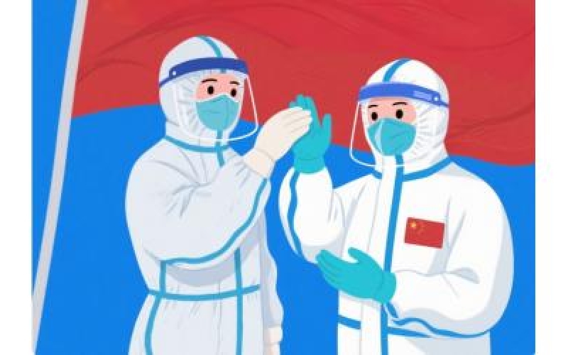 致敬逆行人  作者：张峰