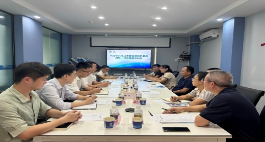 海口市委保密和机要局局长温海鸿调研智宇科技