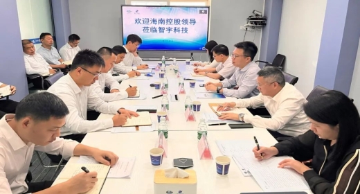 海南控股总经理助理李剑到智宇科技调研指导