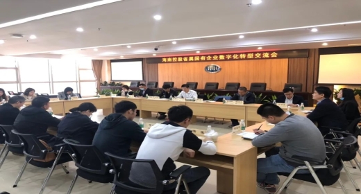 助力省属国有企业数字化转型 &mdash;&mdash;海南控股参加数字化转型交流会