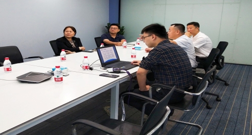 海南控股办公室领导一行莅临智宇科技调研考察