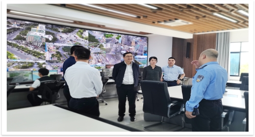 省国资委党委书记、主任兼海南控股党委书记、董事长马咏华到智宇科技调研