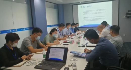 智宇科技与上海建工旗下电科智能座谈交流