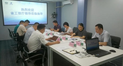 海南省工业和信息化厅领导莅临智宇科技调研指导