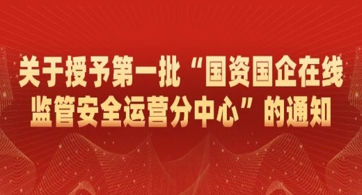 国务院国资委平台建设小组办公室授予智宇科技&ldquo;联合安全运营海南省分中心&rdquo;称号
